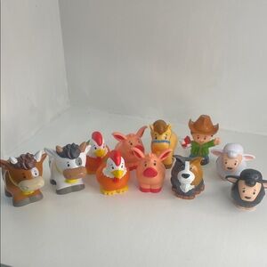 Little People Farm Set of 11